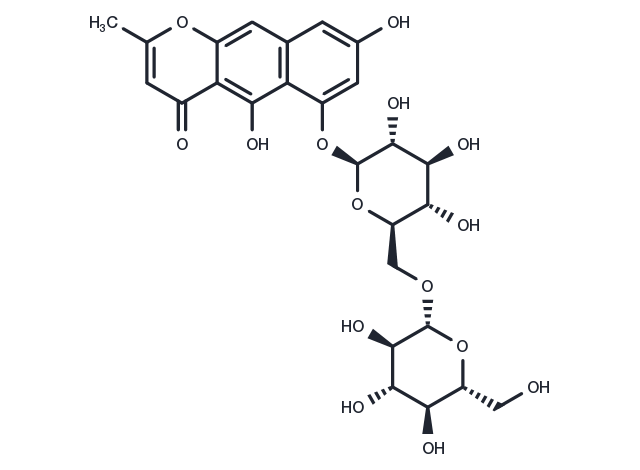 Nor-rubrofusarin gentiobioside Chemical Structure