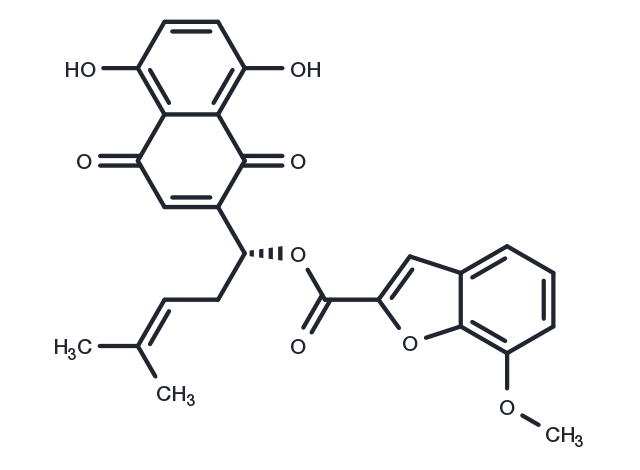 Tubulin inhibitor 25 Chemical Structure
