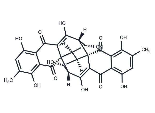 Luteoskyrin Chemical Structure