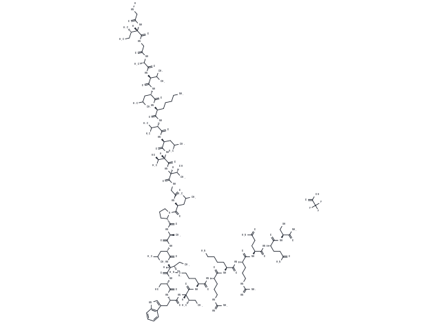 Melittin (C-Term Cysteine labeled) TFA Chemical Structure
