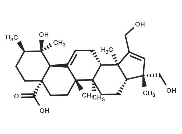 Rosamultic acid Chemical Structure