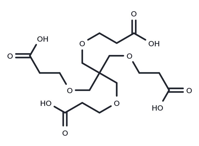 1,3-bis(carboxyethoxy)-2,2-bis(carboxyethoxy)propane Chemical Structure