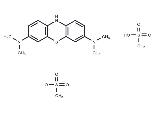 Leucomethylene blue mesylate Chemical Structure