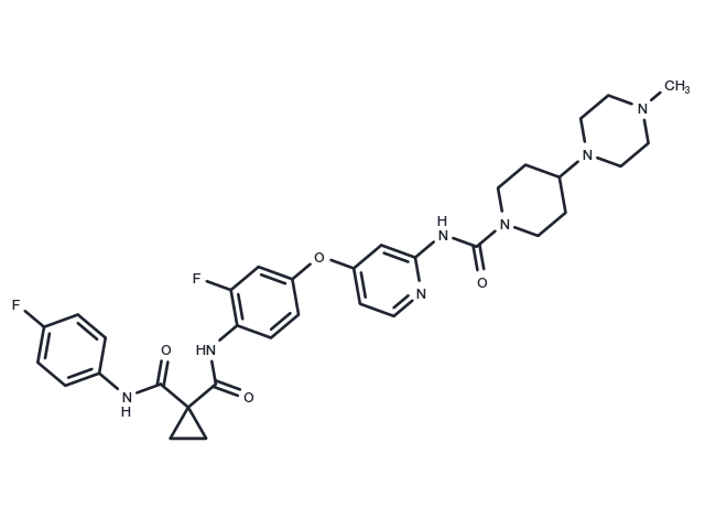 Golvatinib Chemical Structure