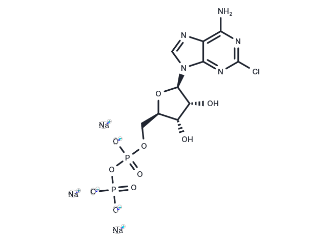 2-Chloroadenosine-5'-O-diphosphate sodium Chemical Structure
