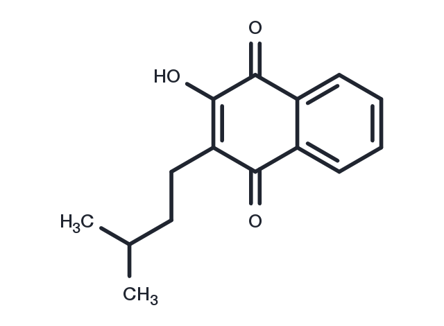 Hydrolapachol Chemical Structure