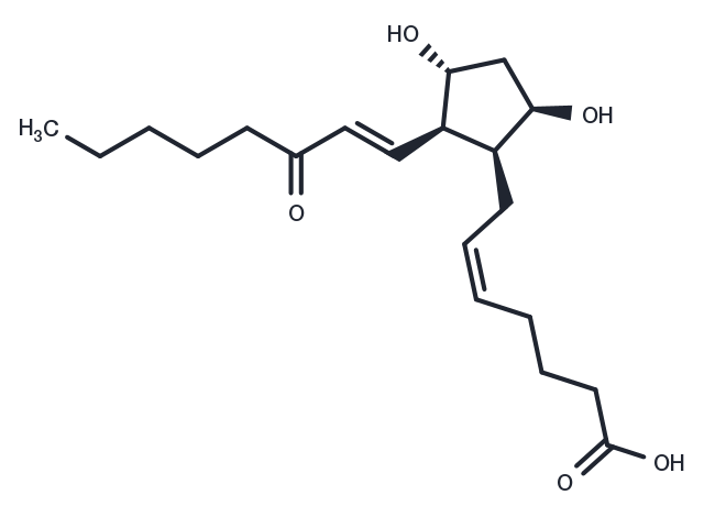 8-iso-15-keto Prostaglandin F2β Chemical Structure