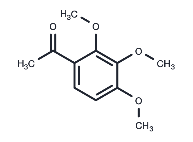 2',3',4'-Trimethoxyacetophenone Chemical Structure