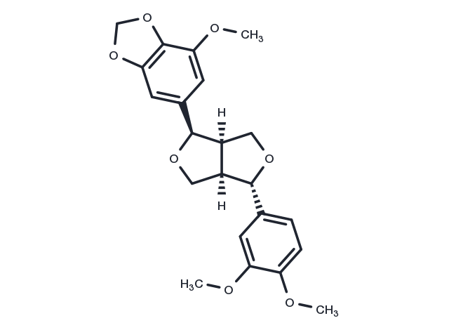 3,4,5'-Trimethoxy-3',4'-methylenedioxy-7,9':7',9-diepoxylignan
