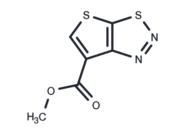2,3-dihydrothieno-Thiadiazole Carboxylate Chemical Structure