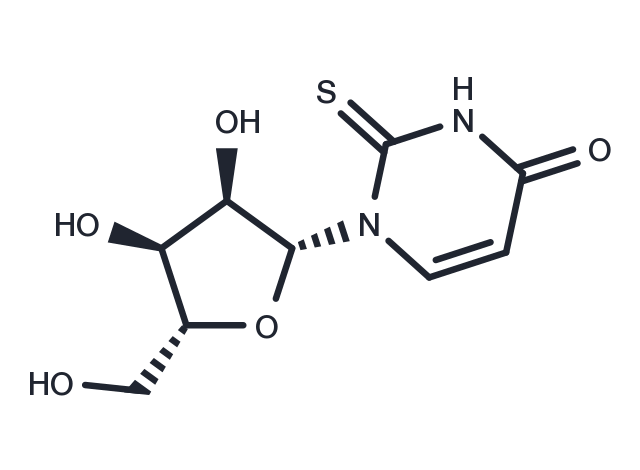 2-Thiouridine Chemical Structure