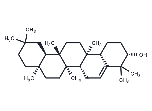 5-Glutinen-3-ol Chemical Structure