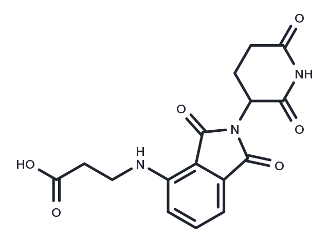 Pomalidomide-C2-COOH Chemical Structure
