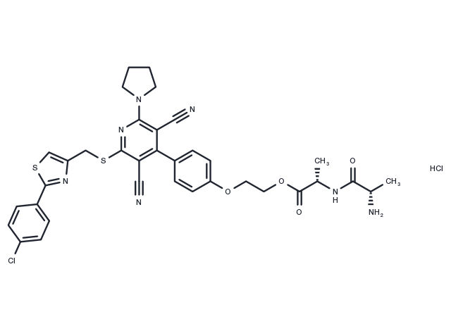 Neladenoson dalanate HCl Chemical Structure