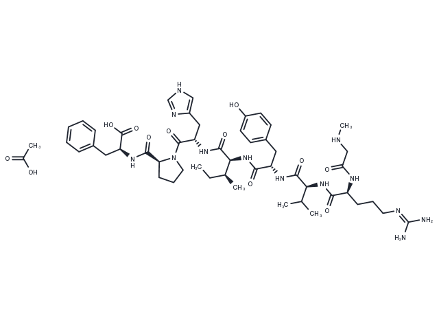 (Sar¹)-Angiotensin II acetate