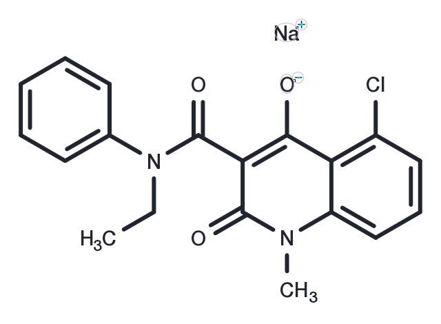 Laquinimod sodium Chemical Structure