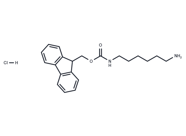 Fmoc-1,6-diaminohexane hydrochloride Chemical Structure
