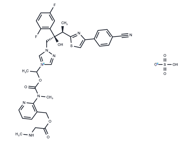 Isavuconazonium sulfate Chemical Structure