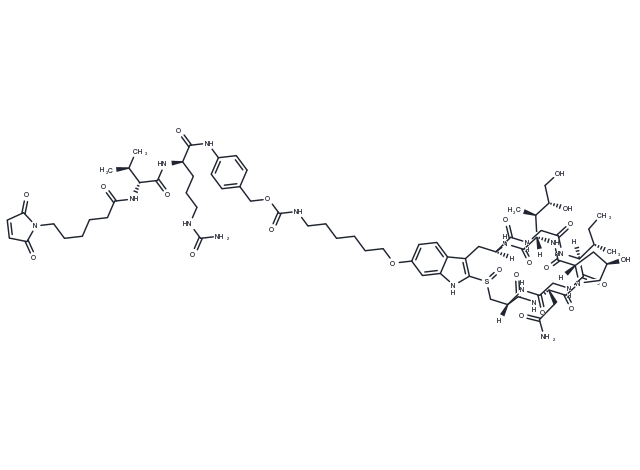 MC-VC-PABC-C6-alpha-Amanitin Chemical Structure