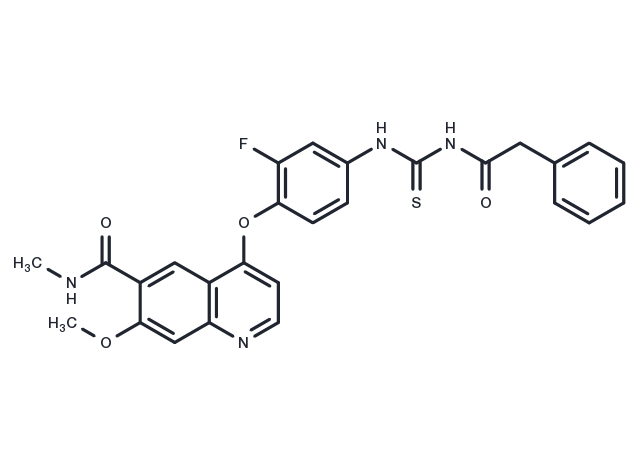 Pamufetinib Chemical Structure