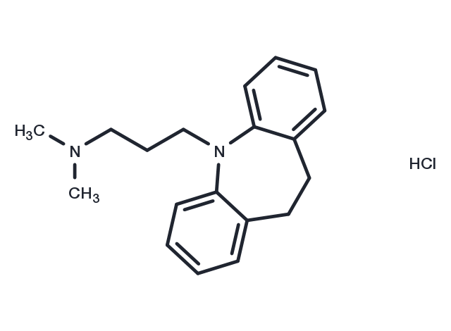 Imipramine hydrochloride Chemical Structure
