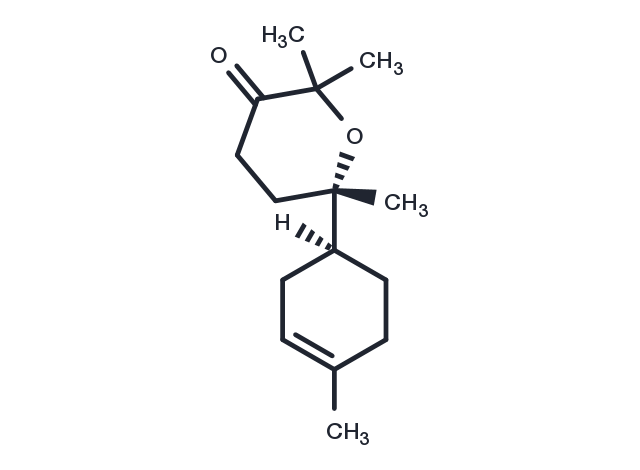 Bisabolone oxide A Chemical Structure