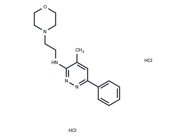 Minaprine dihydrochloride Chemical Structure