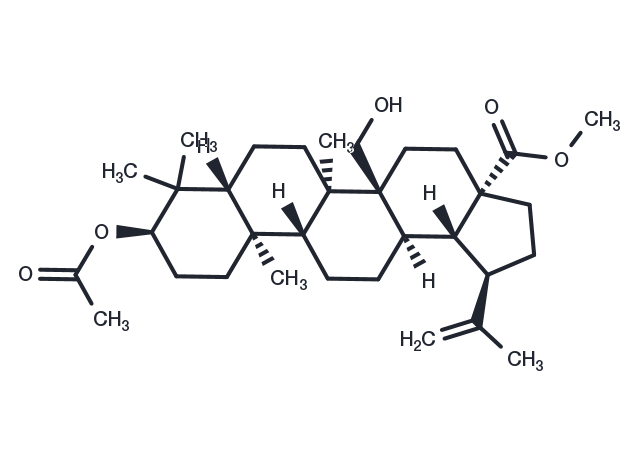 3-Acetoxy-27-hydroxy-20(29)-lupen Chemical Structure