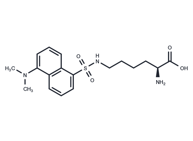 Dansyllysine Chemical Structure