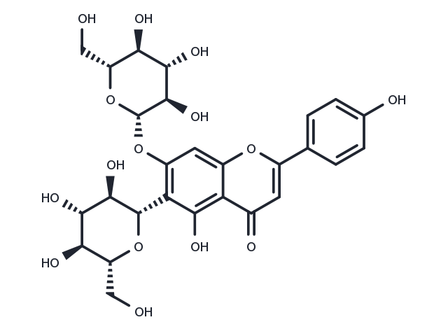 Saponarin Chemical Structure
