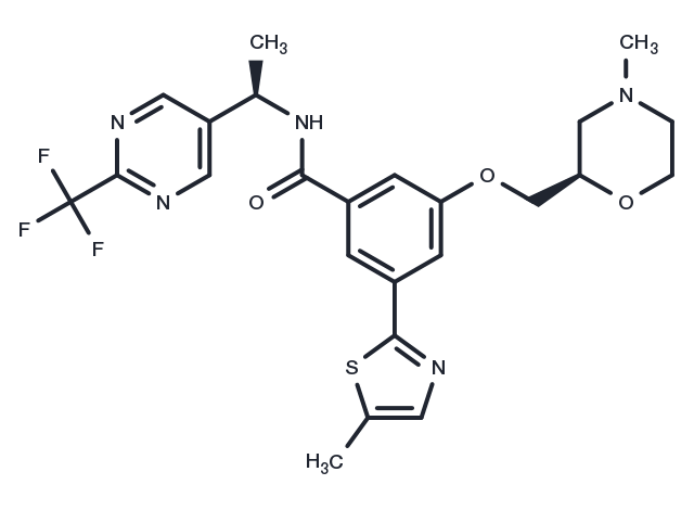 Filapixant Chemical Structure