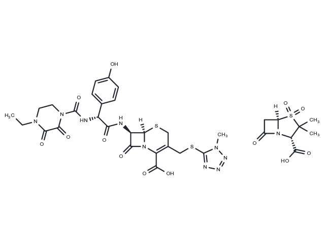 Cefoperasone mixture with sulbactam Chemical Structure