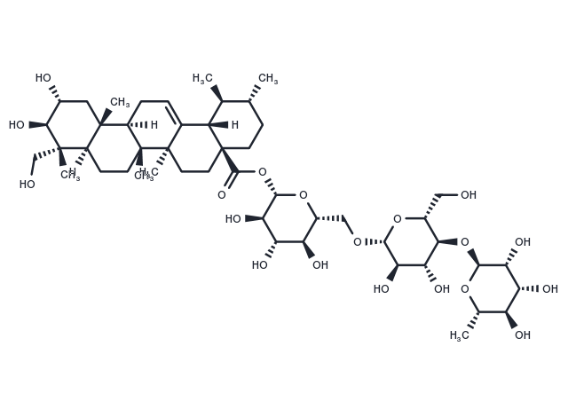 Asiaticoside Chemical Structure