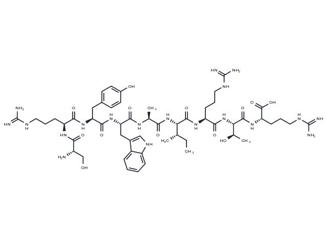 CEF8, Influenza Virus NP (383-391) Chemical Structure