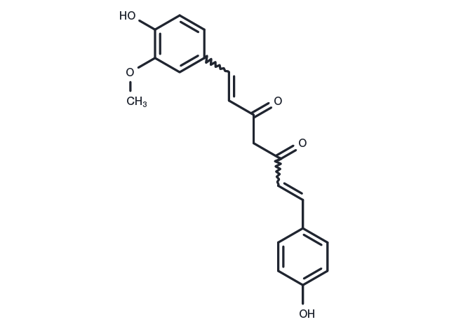 (E/Z)-Demethoxycurcumin Chemical Structure
