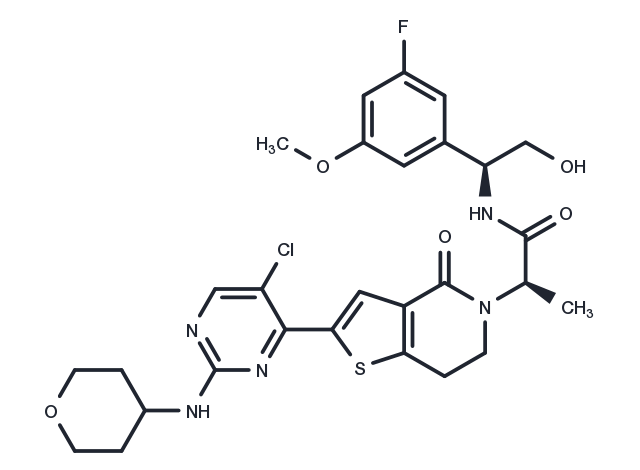 ERK1/2 inhibitor 4 Chemical Structure