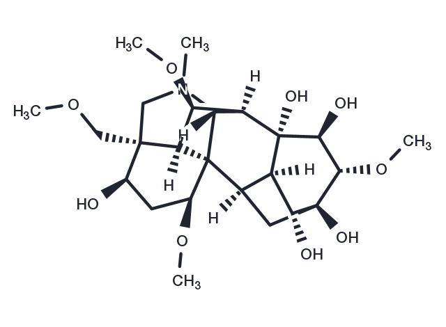 Mesaconine Chemical Structure