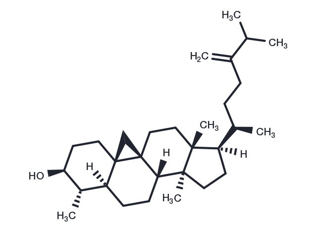 Cycloeucalenol Chemical Structure