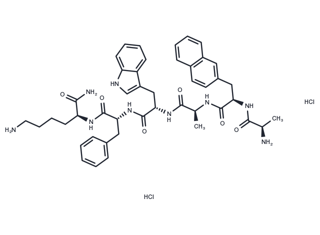 Pralmorelin HCl Chemical Structure