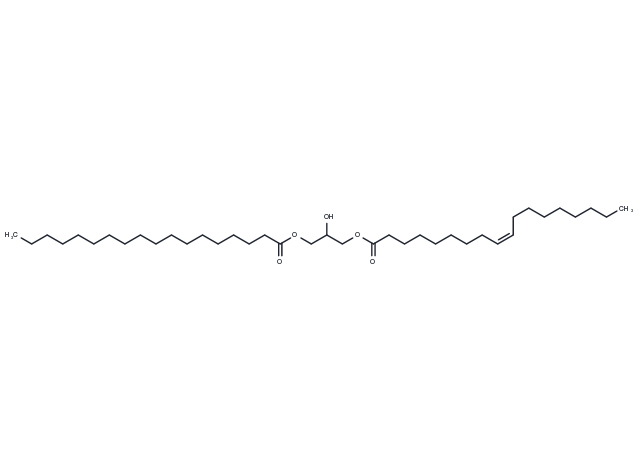 1-Stearoyl-3-Oleoyl-rac-glycerol Chemical Structure