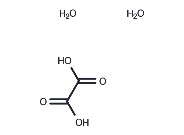 Oxalic acid dihydrate Chemical Structure