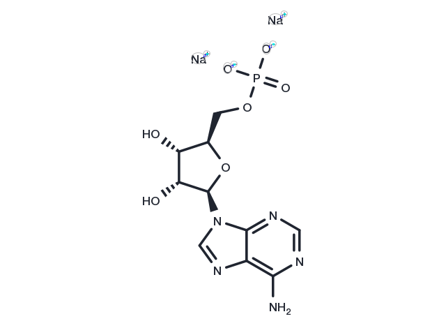 Adenosine 5'-monophosphate disodium salt Chemical Structure