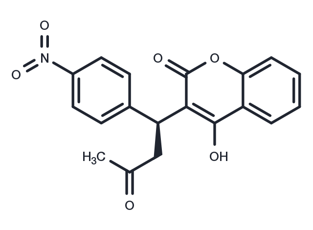 (S)-Acenocoumarol Chemical Structure