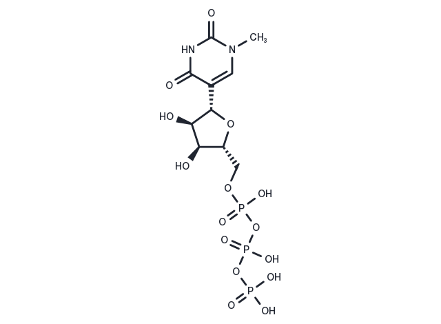 N1-Methylpseudouridine-5′-triphosphate Chemical Structure