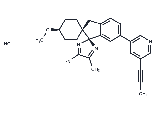 Lanabecestat HCl Chemical Structure