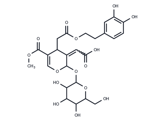 Oleuropeinic acid Chemical Structure