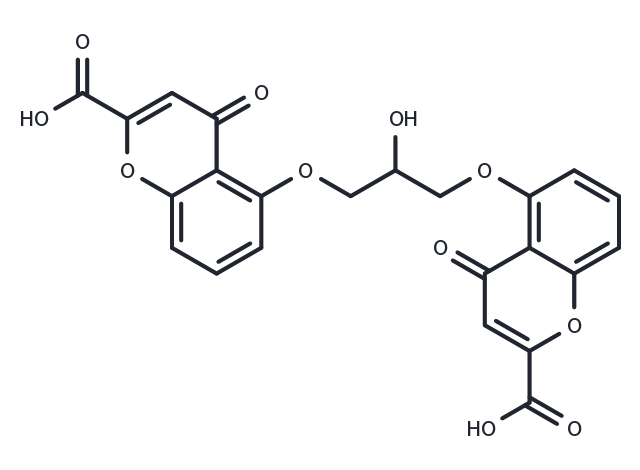 Cromoglicic acid Chemical Structure