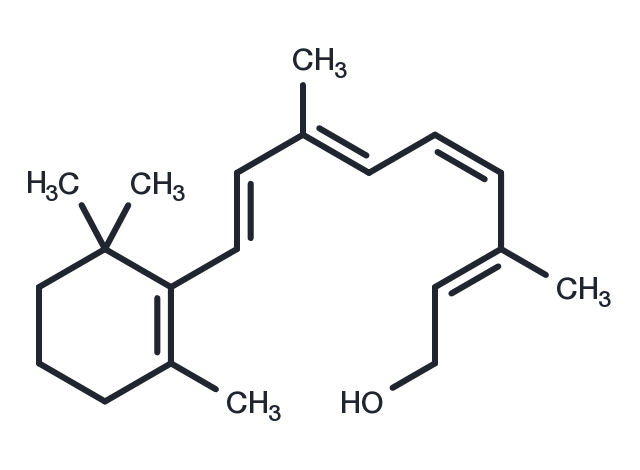 11-cis Retinol Chemical Structure