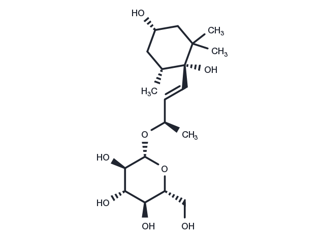 Alangionoside A Chemical Structure