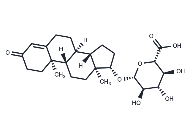 Testosterone glucuronide Chemical Structure